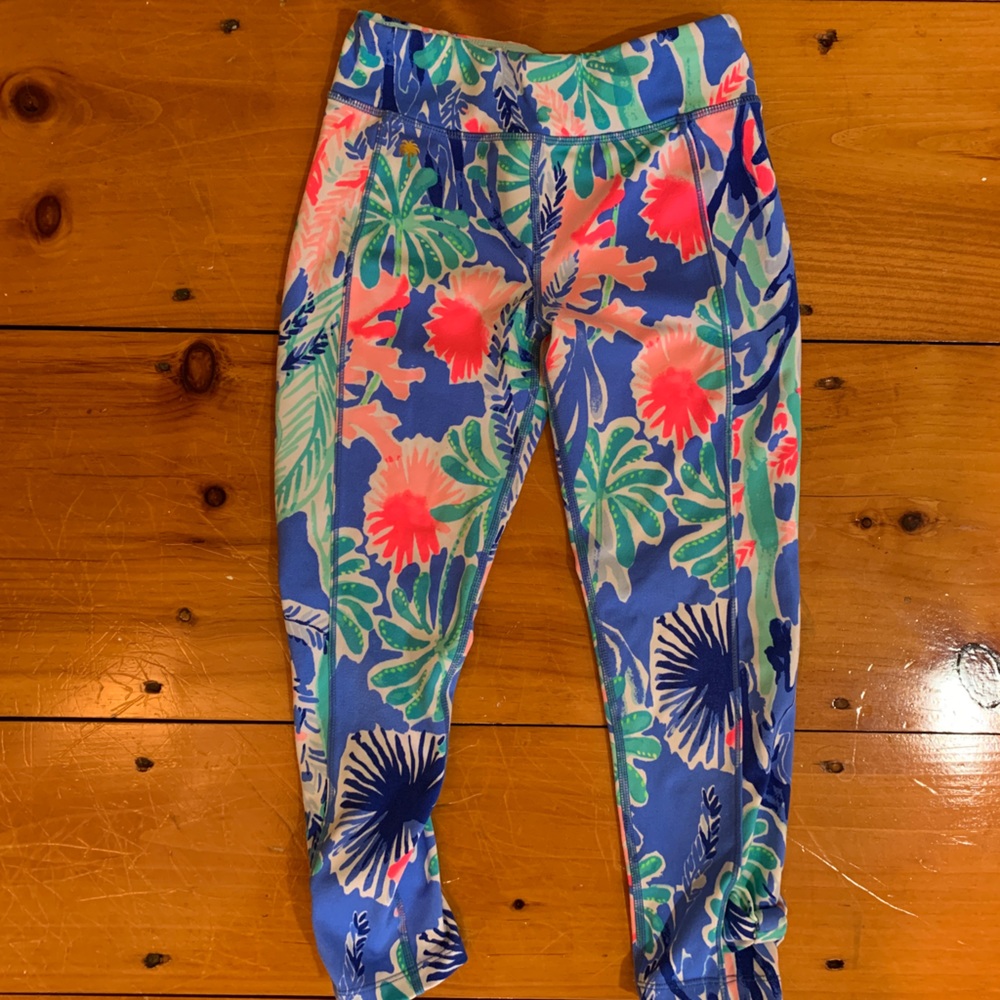 lilly pulitzer girls capri pants
